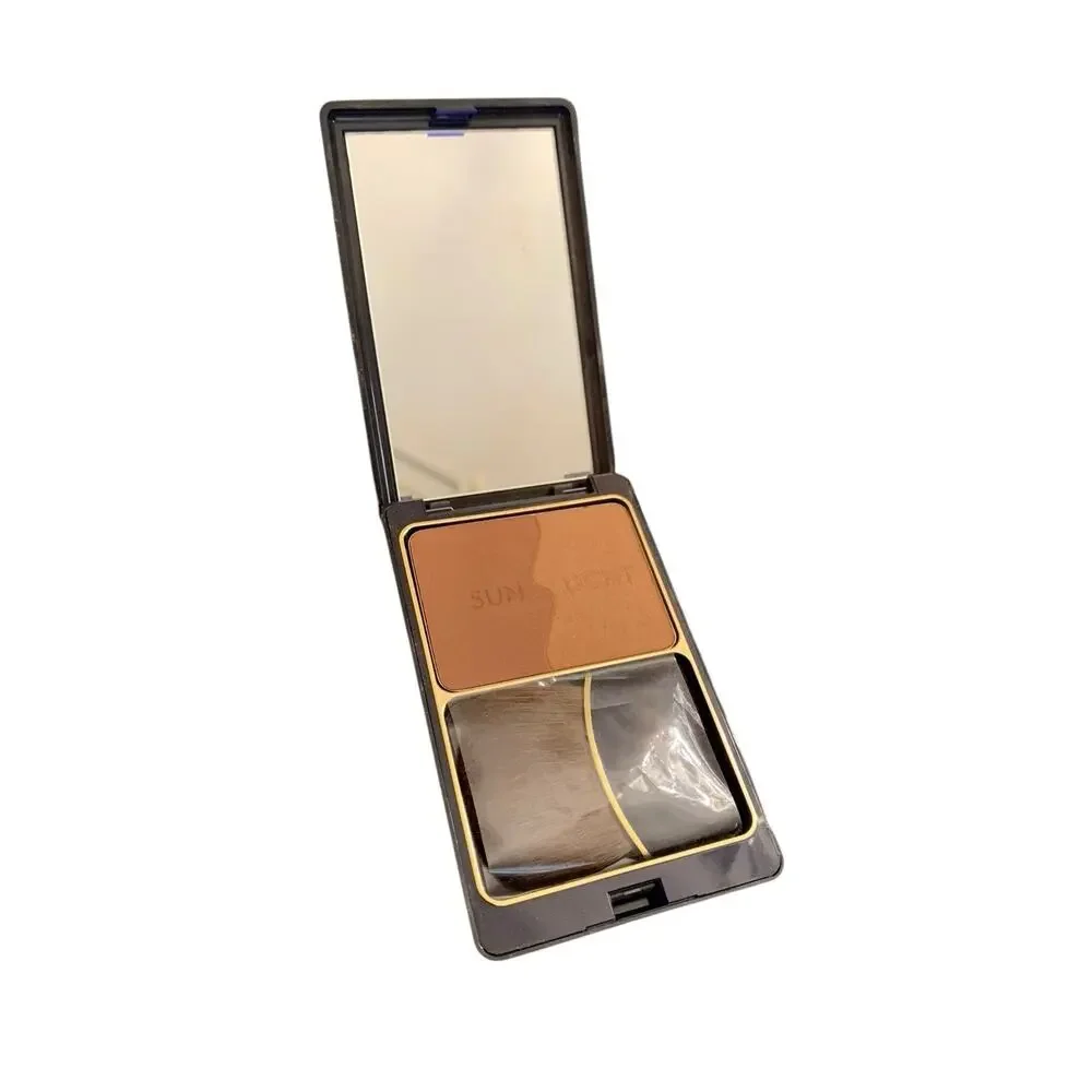 ESTEE LAUDER INSTANT SUN All Over Bronzer Duo Powder Deep Bronze .47 OZ